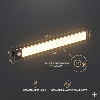 Luz LED con Sensor de Movimiento – Pack 2 Unidades (Oferta Lanzamiento)