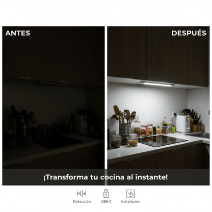 Luz LED con Sensor de Movimiento – Pack 2 Unidades (Oferta Lanzamiento)